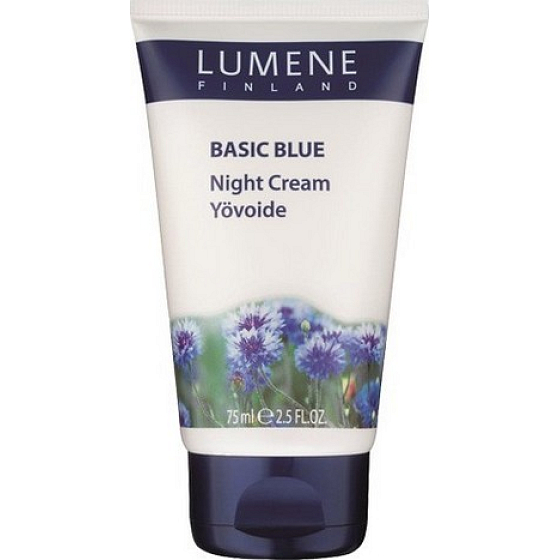 Lumene Basic Blue Night Cream noční krém 75 ml