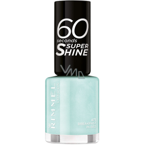 Rimmel London 60 Seconds Super Shine Nail Polish lak na nehty 873 Breakfast In Bed 8 ml