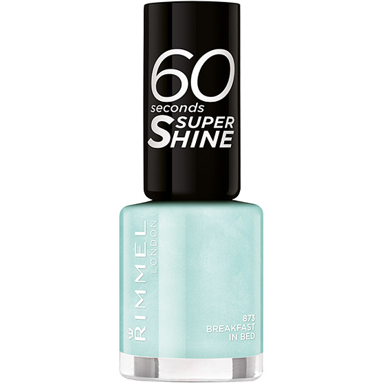 Rimmel London 60 Seconds Super Shine Nail Polish lak na nehty 873 Breakfast In Bed 8 ml