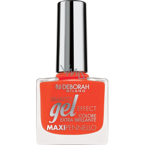 Deborah Milano Gel Effect Nail Enamel gelový lak na nehty 10 Coral Flash 11 ml