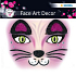 Herma Face Art Decor Tetování na obličej 15310