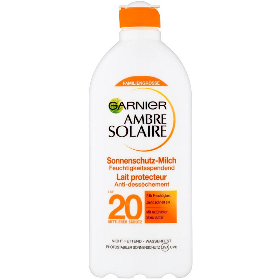 Garnier Ambre Solaire SPF20 mléko na opalování 400 ml