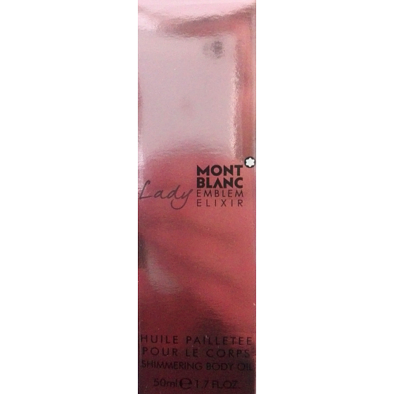 Montblanc Lady Emblem Elixir třpytivý tělový olej pro ženy 50 ml