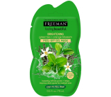 Freeman Feeling Beautiful Zielona herbata i Kwiat pomarańczy rozjaśniająca maska peel-off do normalnej i mieszanej cery 15 ml
