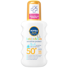 Nivea Sun Babies & Kids OF50+ sprej na opalování pro děti 200 ml