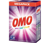 Omo Brilliant Color prášek na praní, barevné prádlo 70 dávek 4,9 kg