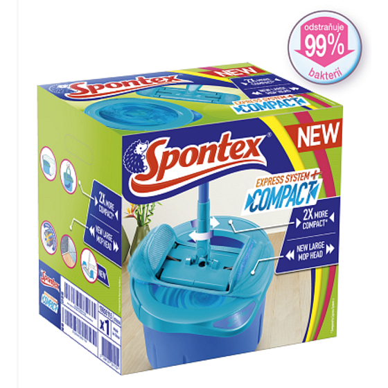 Spontex Express System Compact zestaw do sprzątania
