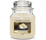Yankee Candle Coconut Rice Cream - Krem z kokosowego ryżu świeca zapachowa Classic średnie szkło 411 g