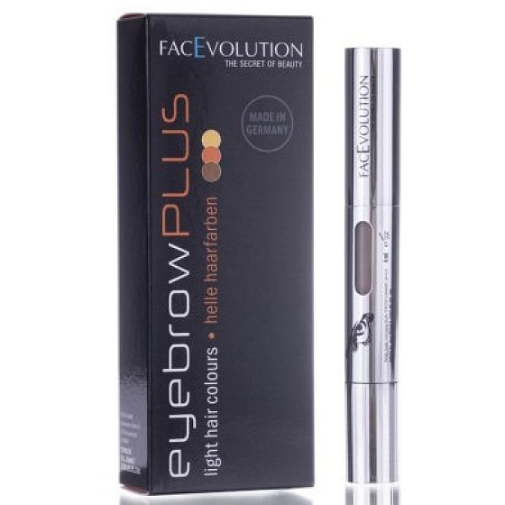 FacEvolution Eyebrow Plus Light Barva na obočí a řasy s růstovým efektem 4 ml Světlý odstín