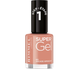Rimmel London Super Gel lak do paznokci 011 Arcade Apricot 12 ml