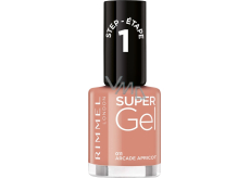 Rimmel London Super Gel lak do paznokci 011 Arcade Apricot 12 ml