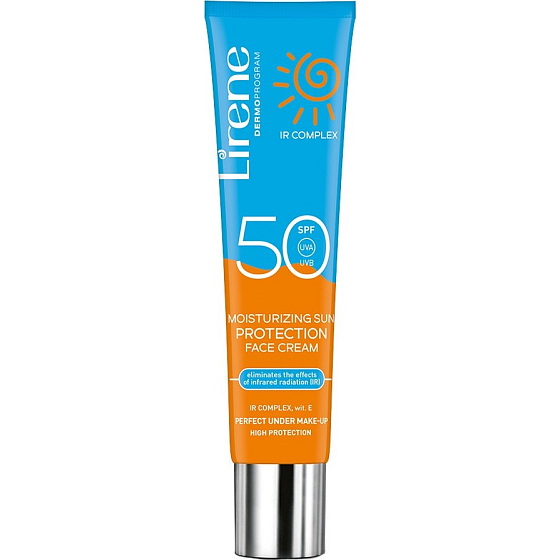 Lirene SC SPF50 Krem nawilżający do twarzy 40 ml