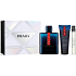 Prada Luna Rossa Ocean toaletní voda 100 ml + sprchový gel 100 ml + toaletní voda 10 ml miniatura, dárková sada pro muže