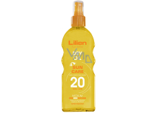 Lilien Sun Active Transparent SPF20 wodoodporny spray do opalania 200 ml