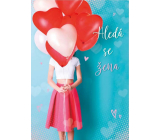 Ditipo Hrací přání K urodzinom Mandrage Hledá se žena 224 x 157 mm