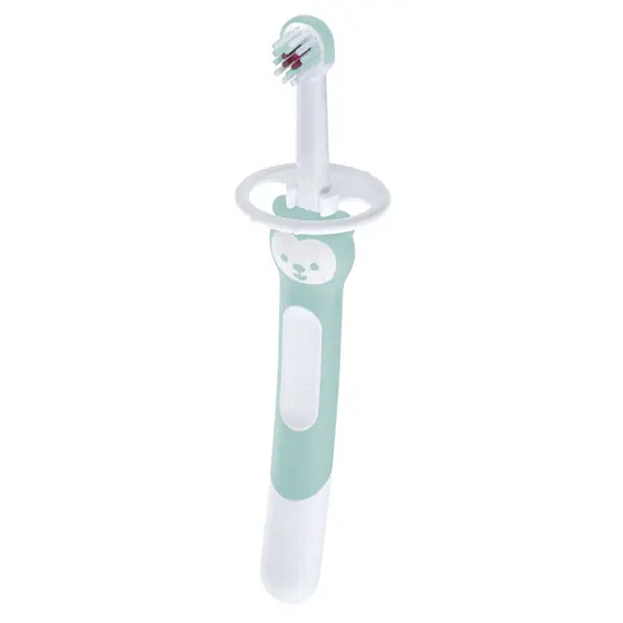 Mam Training Brush treningowa szczoteczka do zębów 5+ miesięcy Tyrkysowa
