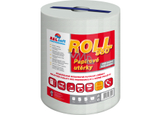 BALsoft Roll950 2-warstwowe papierowe ręczniki, 182 m, 923 kawałki, 1 rolka