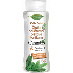 BIO BIONE CANNABIS Nawilżające oczyszczające tonik do demakijażu 255 ml