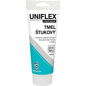 Uniflex akrylowy tynkowy masa, tuba, 300 g Uniflex akrylowy tynkowy masa, tuba, 300 g