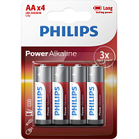Baterie Philips Longlife Power AA 4 szt LR6 Mignon 1,5V