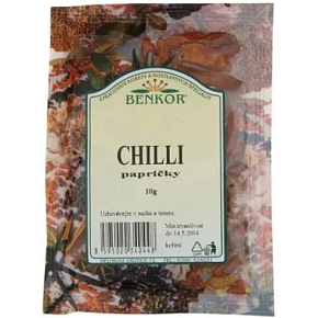 Benkor Chiilli papričky 10 g