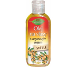 Bione Cosmetics Olejek arganowy z silikonem do jasnych włosów 80 ml