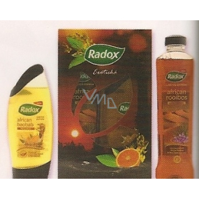 Radox Exotická sprchový gel 250 ml + pěna do koupele 500 ml, kosmetická sada
