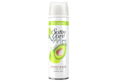 Gillette Satin Care Avocado Twist żel do golenia dla kobiet 200 ml