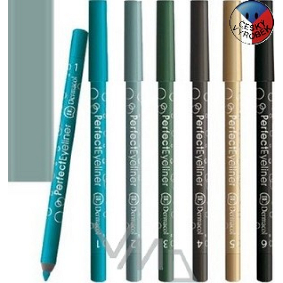 Dermacol Perfect Eyeliner tužka na oči voděodolná 02 1 g