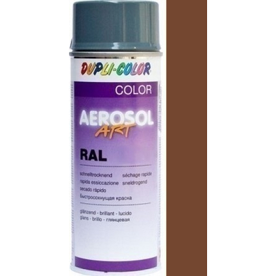 Dupli Color Aerosol Art barva sprej Ral 8017 Čokoládově hnědá 400 ml