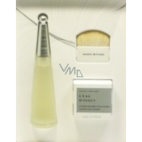 Issey Miyake L Eau d Issey toaletní voda 50 ml + parfémovaný pudr 6 g + Štěteček, pro ženy dárková sada Issey Miyake L Eau d Issey toaletní voda 50 ml + parfémovaný pudr 6 g + Štěteček, pro ženy dárková sada