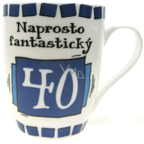 Nekupto Hrnek narozeninový Naprosto fantastický 40 350 ml