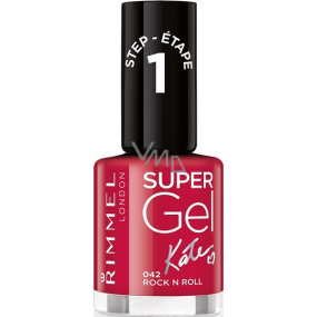 Rimmel London Super Gel by Kate lak na nehty 042 Rock n Roll 12 ml