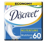 Discreet Air Multiform oddychowe wkładki intymne do codziennego użytku 60 sztuk