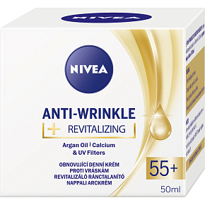 Nivea Anti-Wrinkle Revitalizing 55+ odmładzający krem na dzień przeciw zmarszczkom, 50 ml