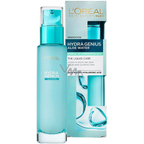 Loreal Paris Hydra Genius Aloe Water pleťový gel krém pro normální a smíšenou pleť 70 ml