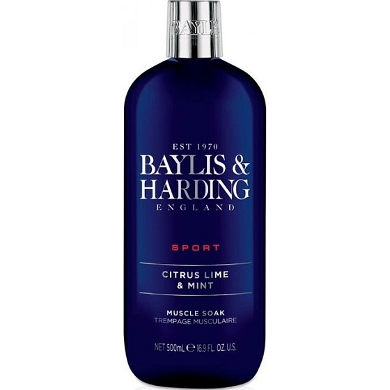 Baylis & Harding Men Limetka a Máta pěna do koupele pro muže 500 ml