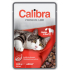 Calibra Premium Kuře a hovězí v omáčce kompletní krmivo pro dospělé kočky kapsa 100 g