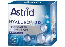 Astrid Hyaluron 3D przeciw zmarszczkom + ujędrnienie skóry nocny krem 50 ml