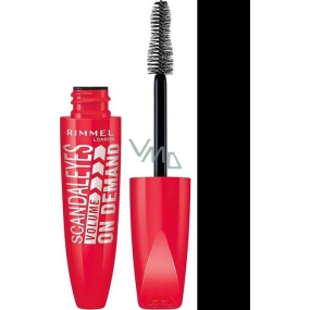 Rimmel London Scandaleyes Volume on Demand tusz do rzęs 001 Black 12 ml