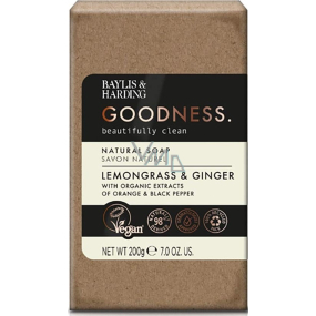 Baylis & Harding Citrónová tráva a Zázvor jemně mleté toaletní mýdlo 200 g