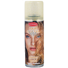 Goodmark Hair Glitter Gold lak na vlasy Złoty spray 125 ml