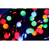 Emos Osvětlení vánoční barevné kuličky 20 m, 200 LED + 5 m přívodní kabel