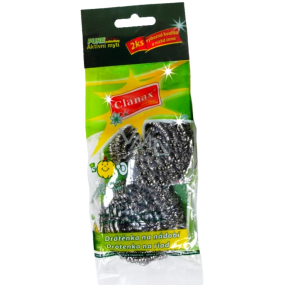 Clanax Druciana z nierdzewnej stali 2 sztuki, 15 g Clanax Druciana z nierdzewnej stali 2 sztuki, 15 g