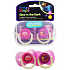 First Steps Glow In The Dark smoczek świecący w pudełku różowo-fioletowe 2 sztuki