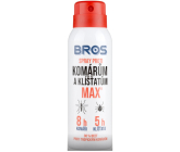 Bros Max Repelent spray przeciw komarom i kleszczom 25% DEET 90 ml