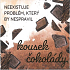 Albi Magnetka z ražbou Nie ma problemu, którego by nie rozwiązał kawałek czekolady 6,5 x 6,5 cm
