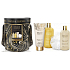 Baylis & Harding Mandarinka a Grapefruit sprchový krém 300 ml + tělové mléko 200 ml + pěna do koupele 300 ml + koupelová houbička, kosmetická sada pro ženy