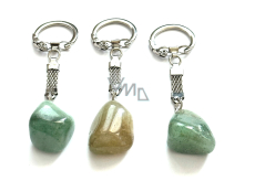 Aventurine Troml zawieszka naturalny kamień, około 10 cm, kamień szczęścia
