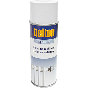 Belton farba do grzejników w sprayu, biała, 400 ml
